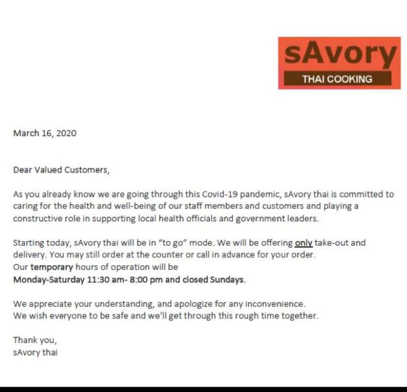 savory thai flemington nj 08822